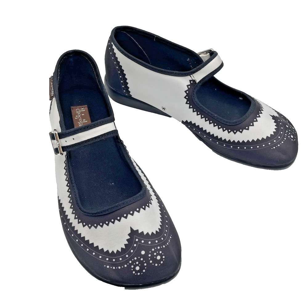Hot Chocolate Design Chocolaticas Havana Mary Jane Flats Shoes Sz 36 US 5.5-6